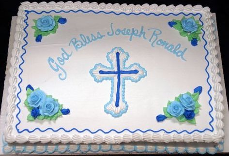 15 First communion cake - Baptism cake Cross Drawn on Sheet Cake Marble Sheet Cake, Baptism Sheet Cake, Marble Sheet, Dedication Cake, Bible Cake, Confirmation Party, Cross Cakes, Religious Cakes, First Communion Cakes