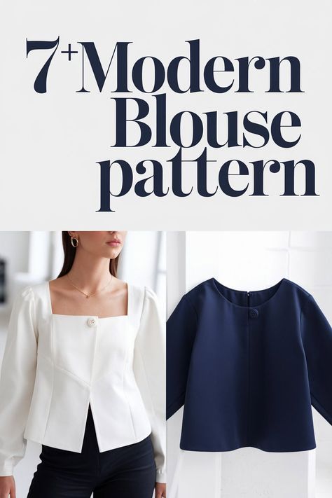 7 Modern Blouse Patterns to Inspire Your Wardrobe

Brighten your wardrobe with these trendy blouse patterns! Perfect for any occasion these styles include fun details like ruffles and unique sleeves. Mix and match fabrics to create your own look. Explore chic options for casual days or dressy events. Elevate your fashion game with these stylish blouses! https://fabricerie.com/modern-blouse-pattern Easy Shirt Patterns For Women, Easy Blouse Patterns To Sew, Free Blouse Pattern, Jacket Style Blouse, Trendy Blouse Patterns, Shirt Blouse Pattern, Simple Blouse Pattern, Blouse Pattern Free, Womens Blouse Pattern