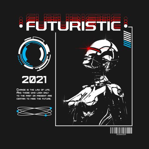 Future Streetwear, Streetwear Graphic Design, Cyberpunk Graphic, Streetwear Tshirt Design, Punk T Shirt, Aesthetic Streetwear, Tech Shirt, Streetwear Clothing, Futuristic Design