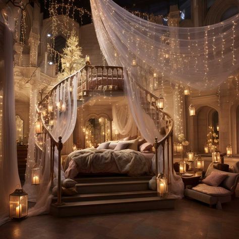 Bedroom Ideas For Large Rooms, Girls Loft Bedroom, Earth Tones Bedroom Decor, Dream Bedroom Luxury, Enchanted Bedroom, Earth Tone Bedroom, Dark Wood Bedroom, Eclectic Decor Bedroom, Dark Bedroom Furniture