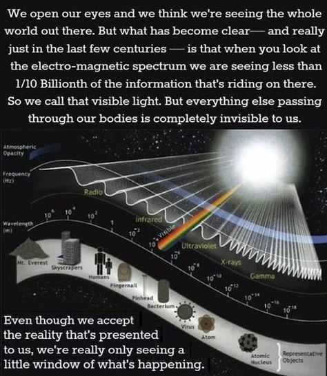 .just a slice Quantum Physics Spirituality, Electromagnetic Spectrum, Spirit Science, Quantum Mechanics, The Solar System, Quantum Physics, Nikola Tesla, Science Facts, Space Time