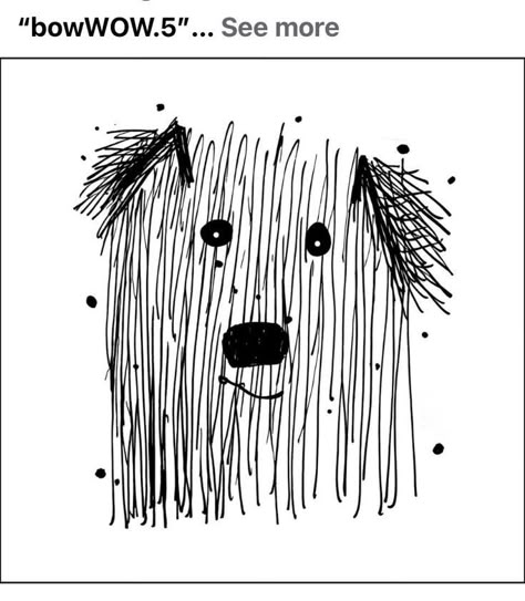 Easy Dogs To Draw, Inktober Drawings Ideas, Modele Zentangle, Dog Doodles, Whimsical Drawings, Dog Line Drawing, Dog Doodle, Doodle Artwork, Inktober Art