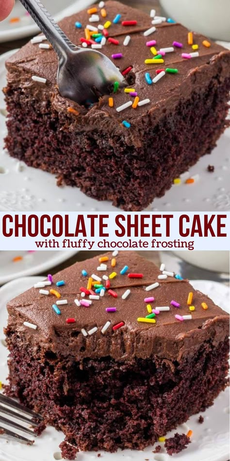 Best Chocolate Sheet Cake Recipe, Chocolate Cake Sheet Recipe, Chocolate Half Sheet Cake, Best 9x13 Cake Recipes, Homemade Sheet Cake Recipes, Chocolate Sheet Pan Cake, Moist Chocolate Sheet Cake Recipe, No Bake Chocolate Cake Recipes, Best Chocolate Birthday Cake Recipe