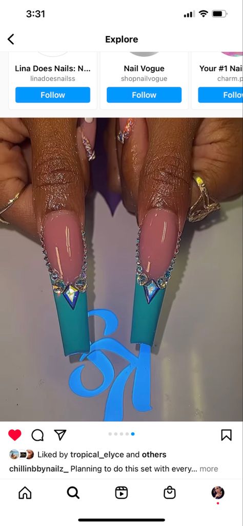 Jasmine Nails Disney, Princess Jasmine Nails, Aladdin Nails, Jasmine Nails, Nails Disney, Cute Simple Nails, Disney Nails, Unique Acrylic Nails, Princess Jasmine