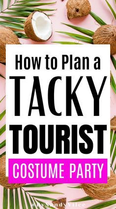 Tacky Tourist Outfit, Tacky Tourist Costume, Costume Party Ideas, Tourist Costume, Tacky Tourist, Tourist Outfit, Fun Ideas, Costume Party, Party Ideas