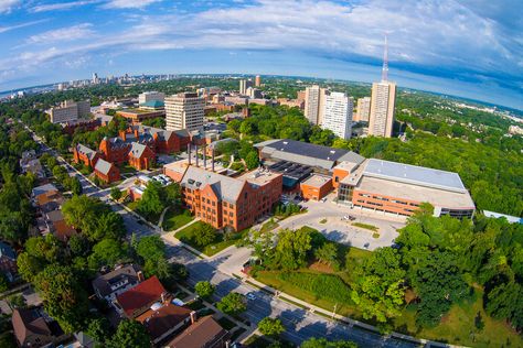 UW-Milwaukee is much more than buildings and books. We’re a community inspired by history, motivated by vision. Our leadership, collaboration, passion and vision will propel you toward greater heights in research, student achievement and community engagement. We offer a uniquely relevant learning experience, educating more Wisconsin residents than any university in the world and recruiting a growing population of international students and faculty. Uw Milwaukee, College Ideas, Pay Raise, School Psychology, Milwaukee Wisconsin, University Of Wisconsin, Mans World, Biochemistry, International Students