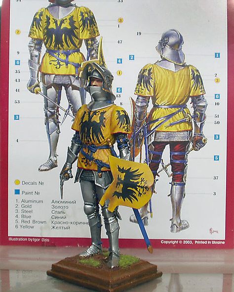 Miniart – 16002 GERMAN KNIGHT. XV CENTURY Medieval Surcoat, Knight Xv, French Knight Medieval, European Knight, German Knight, Knight Reenactment, Historically Accurate Knight, Medieval Theme, Historical Drawings