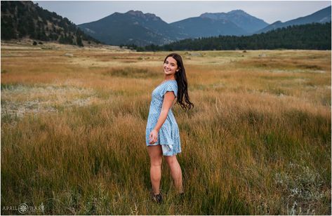 Rocky Mountain National Park Senior Photographer in Estes Park Senior Yearbook Portraits, Yearbook Portraits, Park Poses, Faith Pictures, Lyons Colorado, Yearbook Pictures, Estes Park Wedding, Engagement Events, Estes Park Colorado