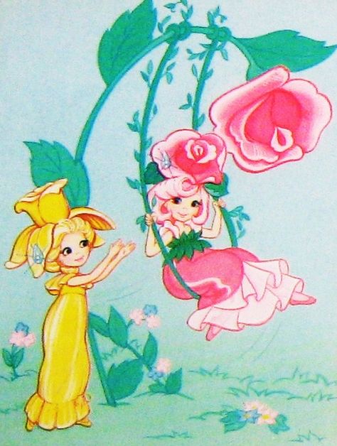 Rose Petal Place, Beau Film, Rainbow Brite, 80s Cartoons, Holly Hobbie, Fairytale Art, Vintage Cartoon, Funky Art, Rose Petals