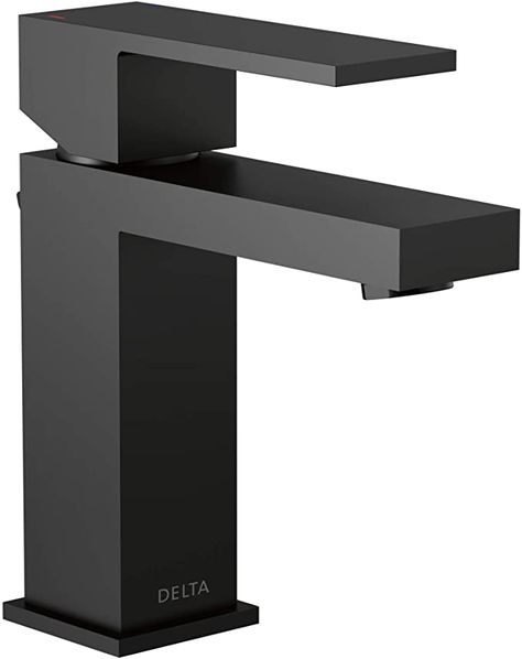 Delta Faucet 567LF-BLGPM-PP Modern Handle Lavatory Faucet Single Hole, Matte Black - - Amazon.com Best Bathroom Faucets, Black Shower Faucet, Matte Black Bathroom Faucet, Gold Bathroom Faucet, Brushed Nickel Kitchen Faucet, Black Bathroom Faucet, Bathroom Faucets Brushed Nickel, Stainless Kitchen Faucet, Bathroom Faucets Chrome