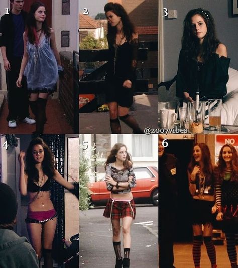 Effy Stonem Outfit, Skins Fashion, Skins Effy, Effy Skins, Effy Stonem Style, Elizabeth Stonem, Geeky Clothes, 2000s Girl, Effy Stonem