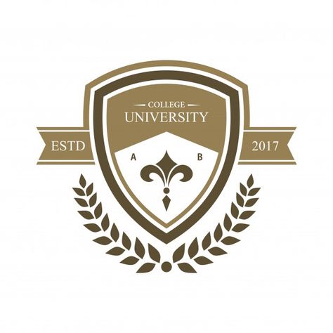 Campus, collage, and university educatio... | Premium Vector #Freepik #vector #logo #business #school #design School Logos Design Ideas, University Logo Design Ideas, University Logo Ideas, Emblem Logo Design Inspiration, College Logo Design Ideas, Education Logo Design Schools, University Logo Design Inspiration, School Logos Design, School Emblem Logo