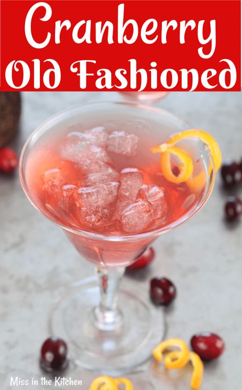 Cranberry Tequila Old Fashioned Tequila Old Fashioned, Friday Cocktails, Christmas Cocktail Recipes, Cranberry Drinks, Kid Friendly Drinks, Whiskey Recipes, Tequila Cocktail, Best Tequila, Tequila Drinks