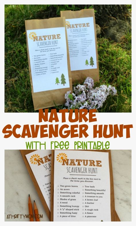 Camping Scavenger Hunts, Nature Scavenger Hunt, Nature Hunt, Printable Recipes, Scavenger Hunt For Kids, Backyard Camping, Camping Party, Camping Theme, Recipe For Mom