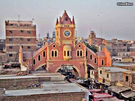 Hyderabad Sindh Pakistan, Hyderabad Pakistan, Army Humor, Lion Wallpaper, About Makeup, Clock Tower, Hyderabad, Google Maps, Ferry Building San Francisco