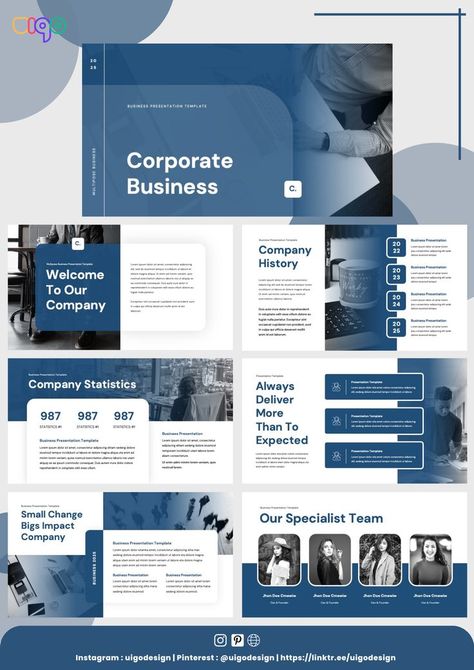 Pitch Deck Template, Elearning Design, Business Ppt Templates, Ppt Template Design, Business Branding Inspiration, Powerpoint Slide Designs, Social Media Branding Design, Presentation Design Layout, Deck Template