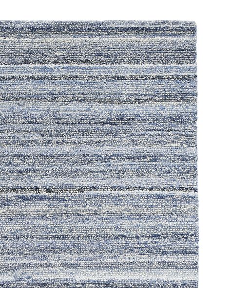 Now this is a conversation piece: a rug made of recycled denim, mixed with soft wool. Expertly put together by hand, it Denim Bedding, Cottage Window Treatments, Jean Rug, Denim Rug, Casually Chic, Serena Lily, Beach Cottage Decor, Serena And Lily, Natural Area Rugs