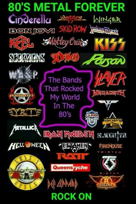 80's Metal Bands                                                                                                                                                                                 More Hair Metal Bands 80's, Heavy Metal Bands Logo, Cricket Fonts, 80s Metal Bands, 80's Hair, 80s Rock Bands, Hair Metal Bands, Rock Band Logos, The Scorpions