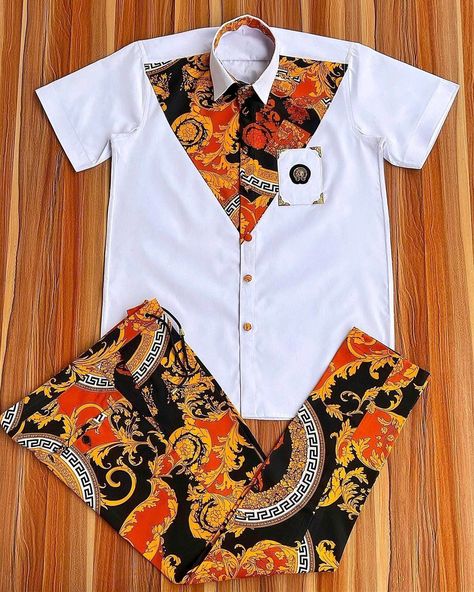 Ankara Style For Men, Boys Shirts Style, African Kids Clothes, Agbada Design, Nigerian Men Fashion, African Wear Styles For Men, Latest African Men Fashion, African Dresses Men, African Shirts For Men