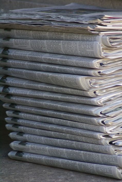 Stack Of Newspapers, Windows Reference, Declutter Organization, Plastic Store, Company Newsletter, Ready For Change, Newspaper Advertisement, Wrapped Lights, Employee Satisfaction