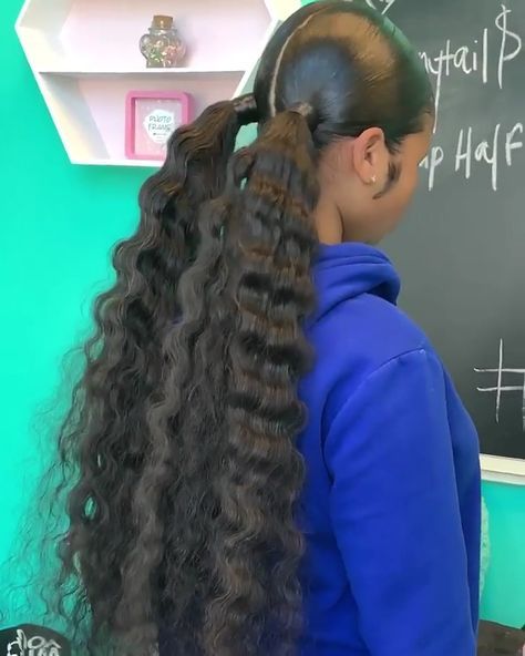 sewing Long Ponytail Hairstyles Hair Ponytail Styles Black Girl Braided Hairstyles Sleek Ponytail 2 Sleek Ponytails With Weave, 2 Weave Ponytails, Slick Pigtails, Sleek Pigtails, 2 Low Ponytails With Weave, Ponytail With Bundles, Slick Back Pigtails, 2 Ponytail Hairstyles, Long Ponytail Hairstyles