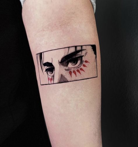 Eren Eyes, Attack On Titan Tattoo, Girls With Sleeve Tattoos, Forarm Tattoos, Anime Tattoo, Leg Tattoo Men, Arte Van Gogh, Tattoo Style Drawings, Small Hand Tattoos