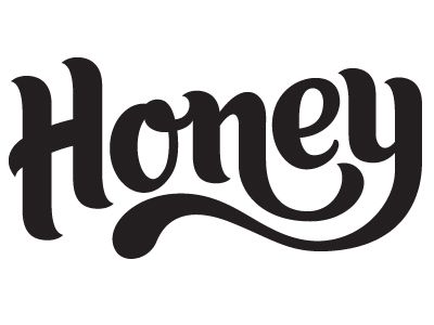 Honey Honey In Different Fonts, Honey Name Wallpaper, Honey Design Ideas, Honey Typography, Honey Logo Design, Honey Name, Logo Honey, Honey Font, Honey Wallpaper