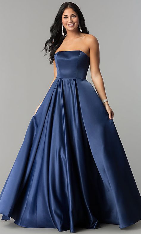 Celebrity Prom Dresses, Gown For Prom, Strapless Evening Gowns, A Prom Dress, Strapless Prom Dress, Long Formal Gowns, Strapless Prom Dresses, Long Evening Gowns, Pretty Prom Dresses