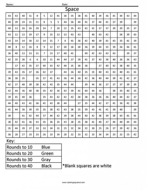 Rounding worksheets RREC1 Space free math coloring pages Place Worksheet, Maths Colouring Sheets, Rounding Worksheets, Math Mystery Picture, 5th Grade Worksheets, Math Coloring Worksheets, Math Mystery, London Travel Guide, Everyday Math