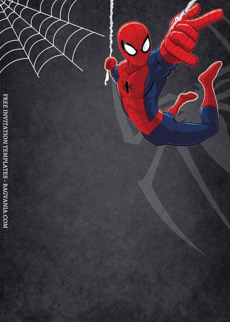 Download Now 8+ Chalkboard Spiderman Canva Birthday Invitation Templates #free #freeinvitation2019 #birthday #disney #invitations #invitationtemplates Spider Man Invitation Template Free, Spider Man Invitations Free Printable, Invitation Happy Birthday, Spider Man Birthday Invitation Template, Spiderman Template Free Printable, Invitation Templates Free Printables, Spider Man Invitation Template, Spider Man Birthday Invitations, Spiderman Invitations Free Template