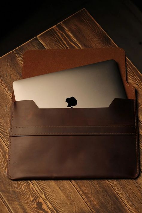 Genuine Leather 13-Inch MacBook and Computer Sleeve - Elegance and Protection Together

This stylish and functional leather computer sleeve provides perfect protection for your 13-inch MacBook and other devices.

The case, handcrafted from genuine leather, combines simplicity and durability, and is designed for users who value both elegance and practicality.

Dimensions: 35 x 23 cm, compatible with 13-inch MacBooks and similarly sized devices. Computer Sleeve, Macbook Pro Case, Leather Sleeve, Macbook Pro, Macbook, Genuine Leather, Computer, The Originals, Leather