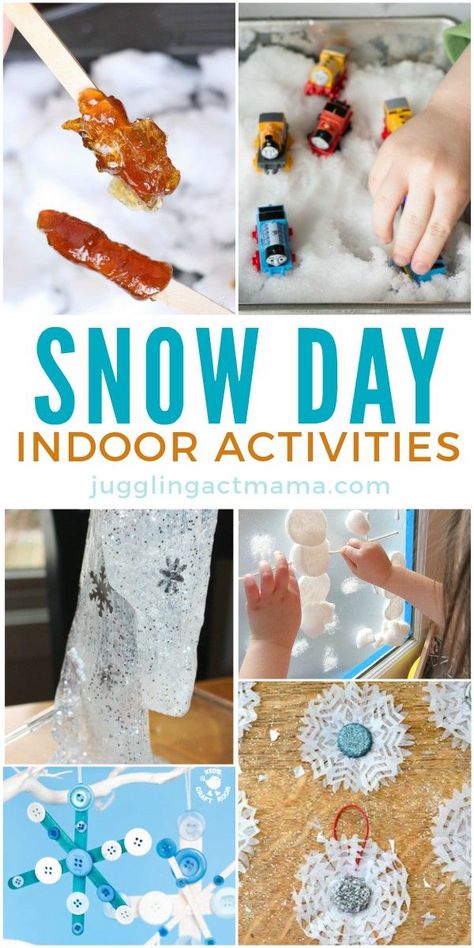 Fun Snow Day Indoor ActivitiesEdit description Snow Day Projects For Kids, Fun Snow Day Activities For Kids, Snowday Activities For Kids, Snow Day Fun, Snow Day Crafts For Kids, Snow Day Crafts, Snow Day Activities For Kids, Snowday Activities, Indoor Winter Activities