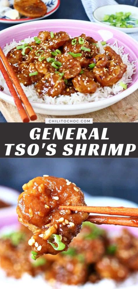 Sweet Chili Prawns, Crispy Rice With Spicy Shrimp Salad, Shrimp Fried Rice Recipe Chinese, Crispy Shrimp Recipes, Sizzling Shrimp Recipe, Chinese Fish Recipes, General Tso Shrimp, Sweet And Sour Shrimp Recipe, Sizzling Shrimp