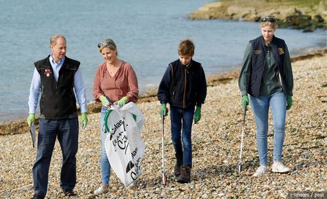 The Royal Week, in Pictures Prince Edward Children, James Viscount Severn, Wessex Family, James Viscount, Louise Mountbatten, British Beaches, Viscount Severn, Image King, Princess Louise