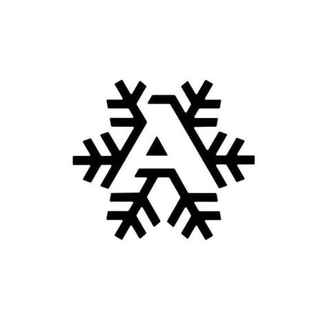 A + snowflake Follow us @logobo0k and use #logobook or tag us to be featured! . Need a logo / branding? Contact / DM . By @draplin #design… Winter Symbols, Snow Logo, Snowflake Logo, Winter Logo, Winter Baby Blanket, Draplin Design, Sd Logo, Panther Logo, Festival Logo