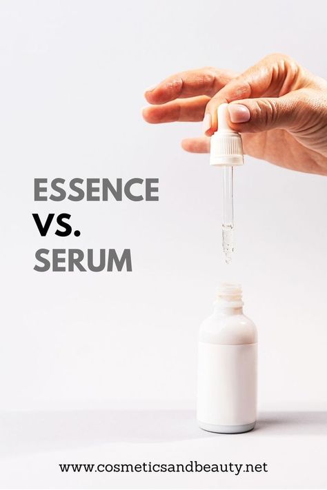 Essence and serum can both be beneficial for one's skincare routine, but each serve a different purpose and fulfill different skin needs. Come learn about the difference between essence and serum and which one is right for you! Essence Vs Serum, Fragrance Photography, Skincare Routine, Serum, Your Skin, Essence, The Beauty, Benefits, Skin Care