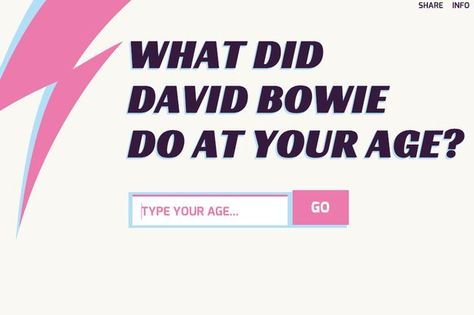 This David Bowie website will make you realise you're wasting your life - Mirror Online http://www.mirror.co.uk/usvsth3m/david-bowie-website-make-you-5529885 David Bowie Space Oddity, David 8, David Bowie Music, David Bowie Poster, David Bowie Born, Music Stage, David Bowie Tribute, Bowie Ziggy Stardust, Feeling Lazy