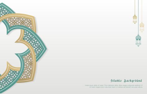 The background of classical Islamic decorations for the celebration of Islamic holidays Background Islamic Design, Islam Pattern, Islamic Design Graphic, Islamic Background Design, Islamic Background Vector, Photography Studio Decor, Islamic Vector, Background Islamic, Islamic Poster