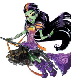 Casta Fierce Monster High, Fierce Wallpaper, Casta Fierce, Monster High Wiki, Flying Broomstick, History Cartoon, Arte Monster High, Moster High, Evil Witch