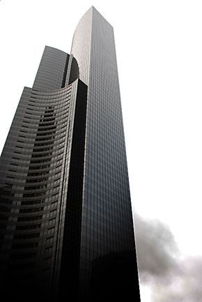 Batman Building, Seattle Architecture, Architecture Photography Buildings, Black Building, Bed Sleeping, Seattle Usa, High Building, Seattle Homes, Observation Deck