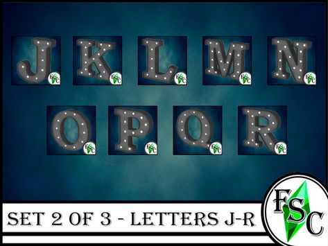 Marquee letter alphabets, Light up your favorite words for special occasion, event, or home decorating. Found in TSR Category 'Sims 4 Sets' Sims 4 Cc Lighting Mod, Sims 4 Cc Led Strip Lights, Sims 4 Led Lights Cc, Cc Makeup, Sims Furniture, Sims 4 Cheats, Sims Baby, Sims 4 Cas Mods, The Sims 4 Pc