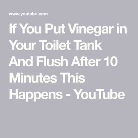 Cleaning Toilet Tank, Toilet Tank Cleaner, Cleaning Toilets, Eyesight Improvement, Clean The Bathroom, Bathroom Cleaners, Toilet Cleaning Hacks, Easy Cleaning Hacks, Homemade Cleaning Solutions