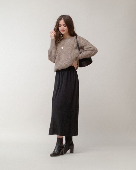 Shop Gisele Jumper and other curated products on LTK, the easiest way to shop everything from your favorite creators. Dearly Bethany Outfits, Dearly Bethany, Iced Americano, Office Outfits Women, Petite Outfits, Mode Inspiration, Office Outfits, Modest Outfits, Skirt Outfits