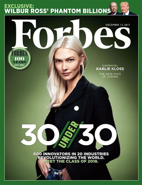 Karlie Kloss, Coding's Supermodel: The Forbes Cover Story Forbes Magazine Cover, Forbes Cover, Forbes Women, Women Ceo, Business Woman Successful, Forbes Magazine, 30 Under 30, Women Power, Influential Women