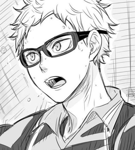 Tsukishima Kei Manga Icon, Tsukishima Manga Icons, Tsukishima Manga, Tsukishima Kei Icon, Kei Tsukishima, Haikyuu Tsukishima, Tsukishima Kei, Haikyuu Kageyama, Haikyuu Ships