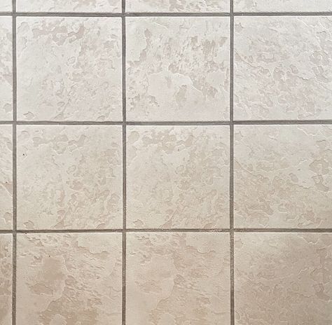 Read on to learn how to update your dated, dingy tile with ONE product under $15 in less than 30 mins! Remove Grout From Tile, How To Repair Grout In Tile Floor, Homemade Grout And Tile Cleaner, Cleaning Old Tile And Grout, Remove Grout Haze From Tile, Mapei Grout, Grout Pen, Tile Repair, Drill Brush