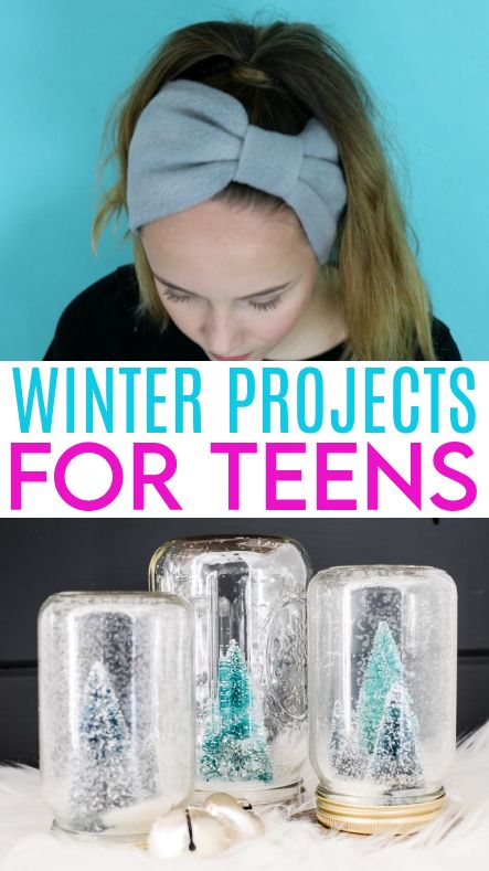 Winter is the perfect time to do some crafting! We are often looking for indoor things to and what could be better than creating some fun crafts for ourselves or to give as gifts? We have rounded up some of our favorite winter projects for teens January Craft, Diy Winter Hat, Cardboard Gingerbread House, Snow Crafts, Christmas Gifts For Teenagers, Diy Recycled Projects, January Crafts, Winter Projects, Cool Gifts For Teens