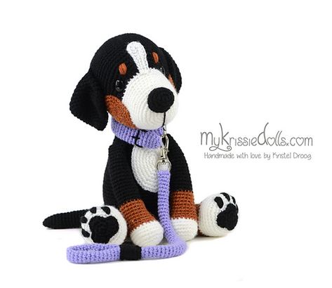 Bernese Dog, Dog Patterns, Crochet Dog Patterns, Handmade Stuffed Animals, Pattern Pictures, Dog Modeling, Crochet Dog, Dog Sweaters, Dog Pattern