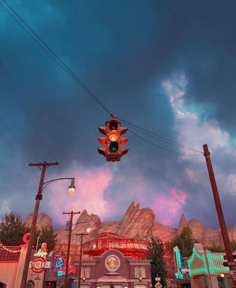 Radiator Springs Wallpaper, Cars Radiator Springs, Radiator Springs, Cars Land, Car Radiator, Spring Wallpaper, Pixar Movies, Disney Pixar Cars, Pixar Cars