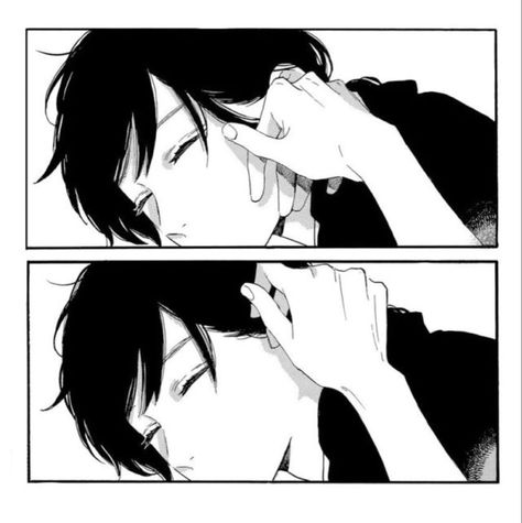 oh, to have my lover lovingly caress my face Tsubaki Chou Lonely Planet, Photo Manga, Hirunaka No Ryuusei, Persona 5 Anime, Manga Couple, 5 Anime, Bleach Manga, Shoujo Manga, Manga Pages